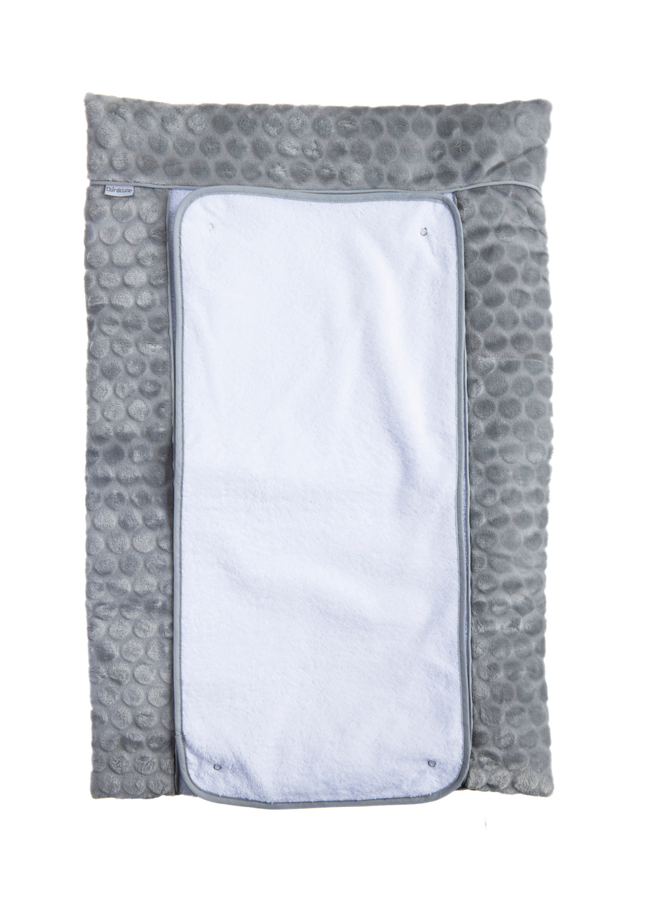 Clair de Lune Grey Marshmallow Baby Changing Mat