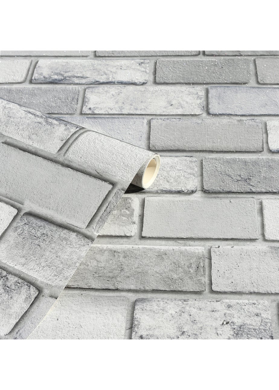 Arthouse Diamond Brick Wallpaper