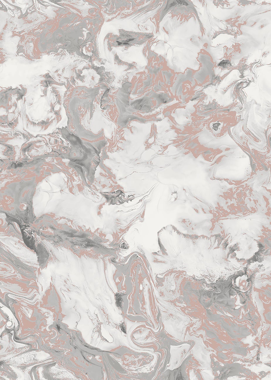 Muriva Elixir Marble Rose Gold Wallpaper