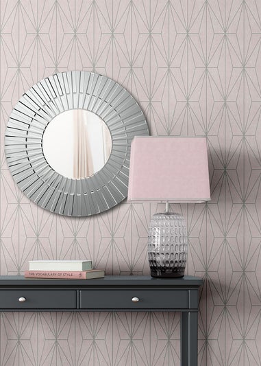 Muriva Darcy James Aspen Geo Wallpaper