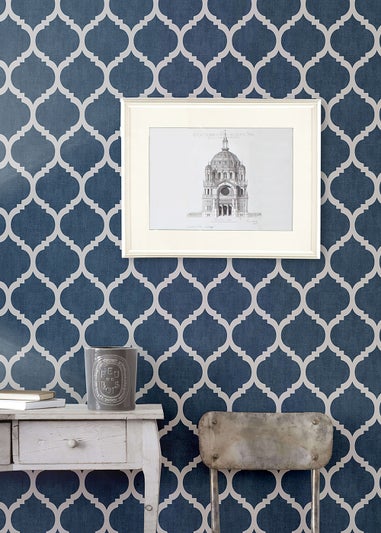 Muriva Darcy James Zara Trellis Wallpaper