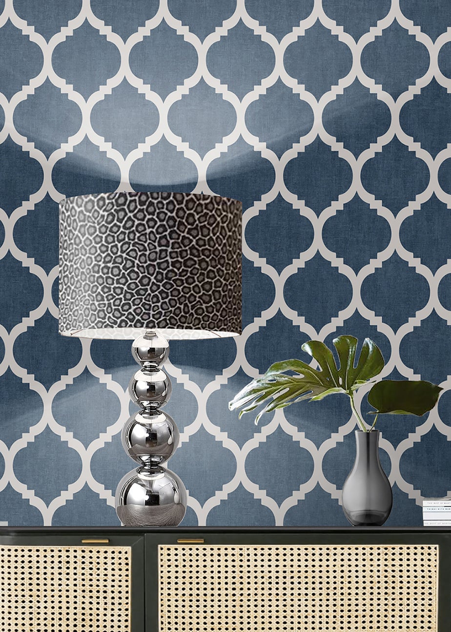 Muriva Darcy James Zara Trellis Wallpaper