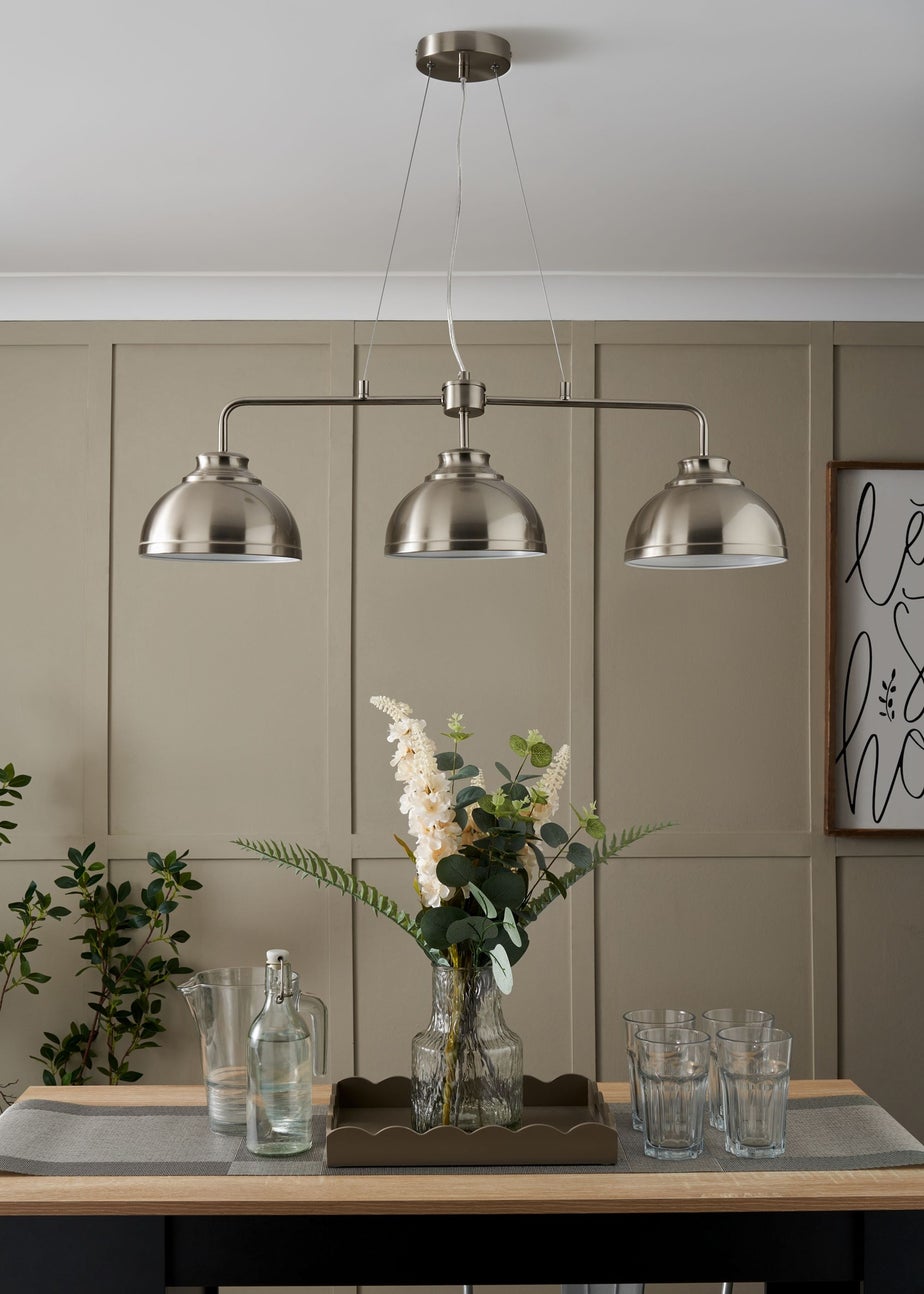 Inlight Brook 3 Light Pendant Ceiling Bar (100cm x 80cm x 20cm)