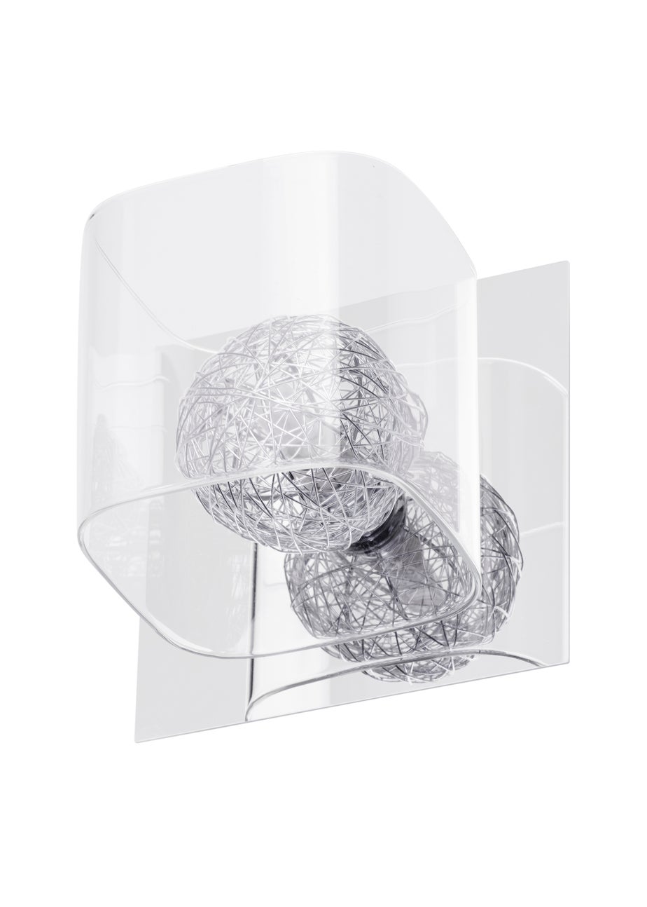 Inlight Veneto1 Light Wire Globe Wall Light (16cm x 16cm x 15.5cm)