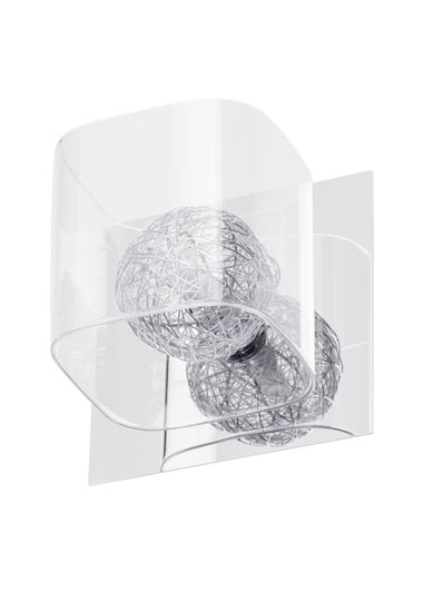 Inlight Veneto1 Light Wire Globe Wall Light (16cm x 16cm x 15.5cm)