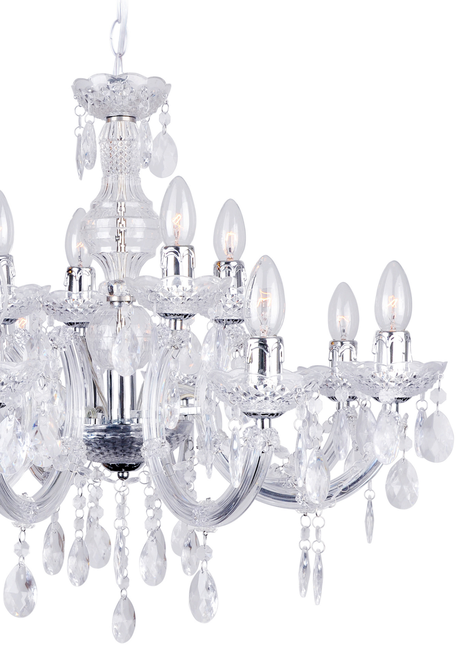Inlight Charlotte 12 Light Chandelier (135cm x 63cm x 63cm)