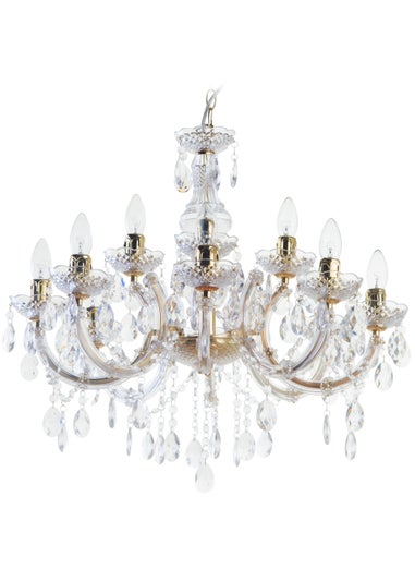 Inlight Charlotte 12 Light Chandelier (135cm x 63cm x 63cm)