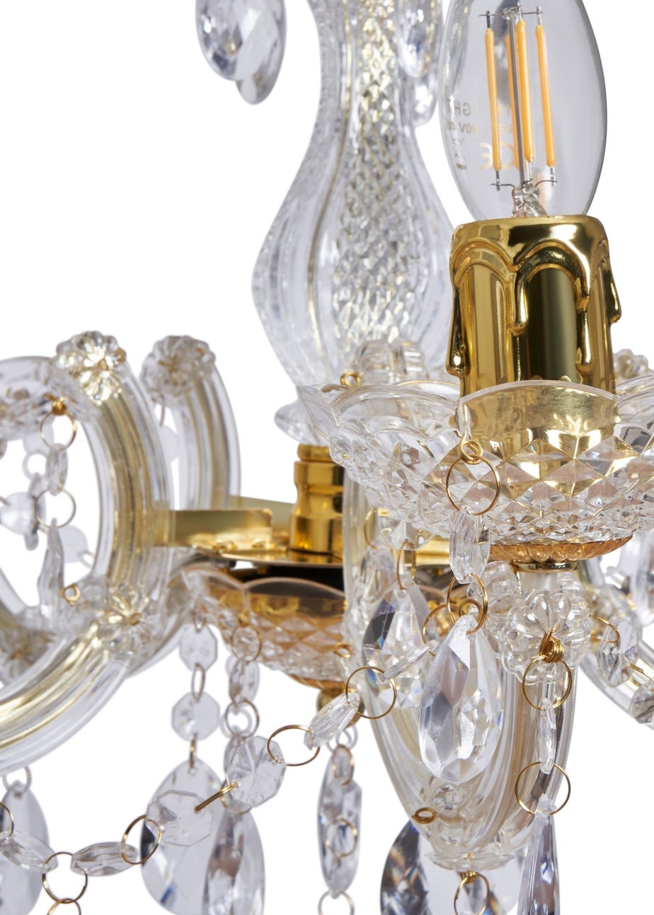 Inlight Charlotte 5 Light Chandelier (145cm x 45cm x 45cm)