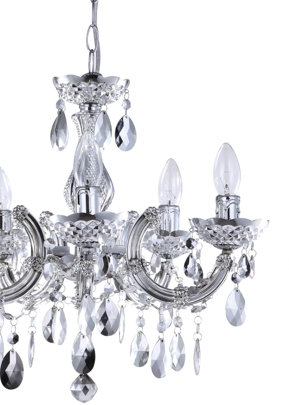 Inlight Charlotte 5 Light Chandelier (145cm x 45cm x 45cm)