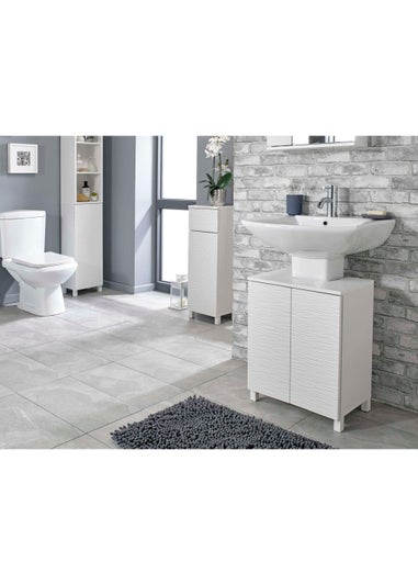 Typhoon Otto Square White Utensil Pot