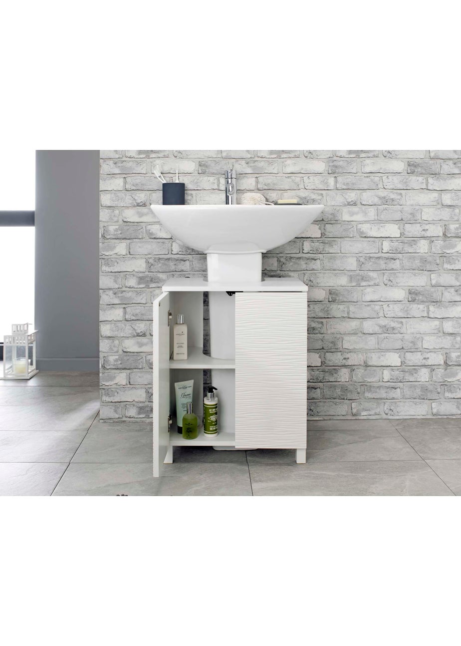 Typhoon Otto Square White Utensil Pot