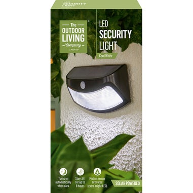 Premier Decorations Solar Security Light (3.5cm x 15cm x 7.5cm)