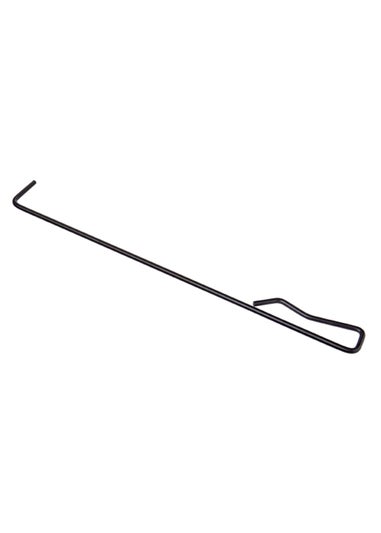 Premier Decorations Black Square Metal Fire Pit