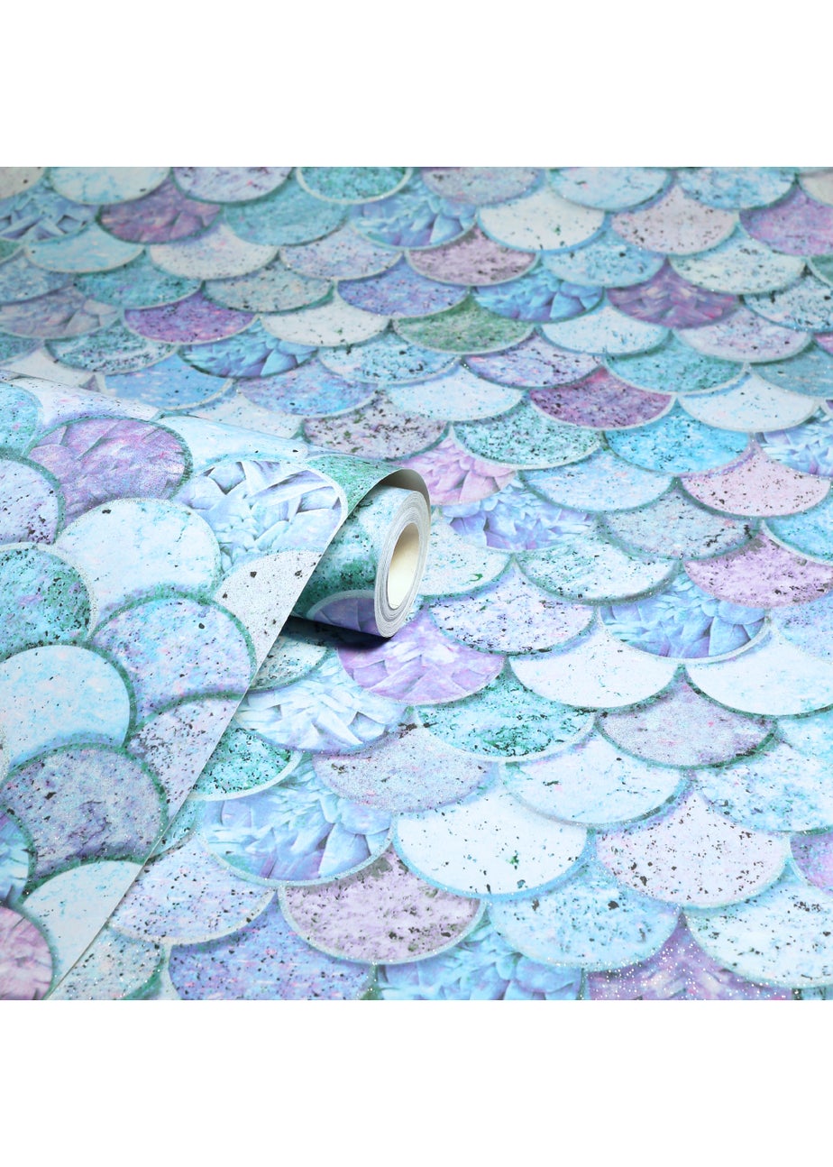 Arthouse Mermazing Scales Wallpaper