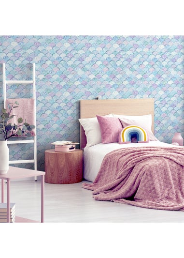 Arthouse Mermazing Scales Wallpaper