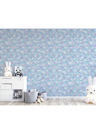 Arthouse Mermazing Scales Wallpaper