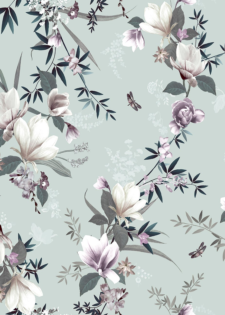 Muriva Lipsy Lotus Wallpaper