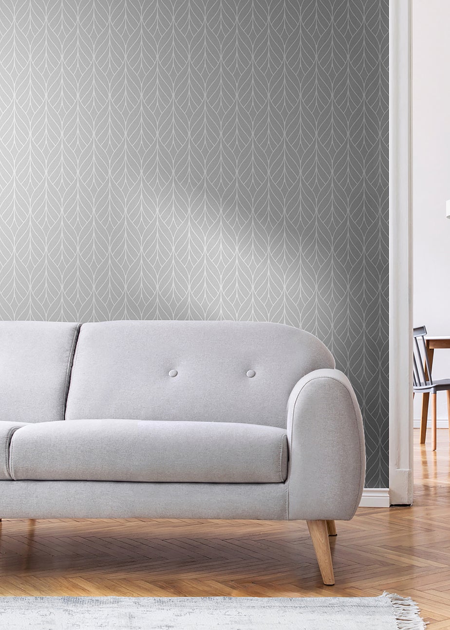 Muriva Blake Wave Wallpaper