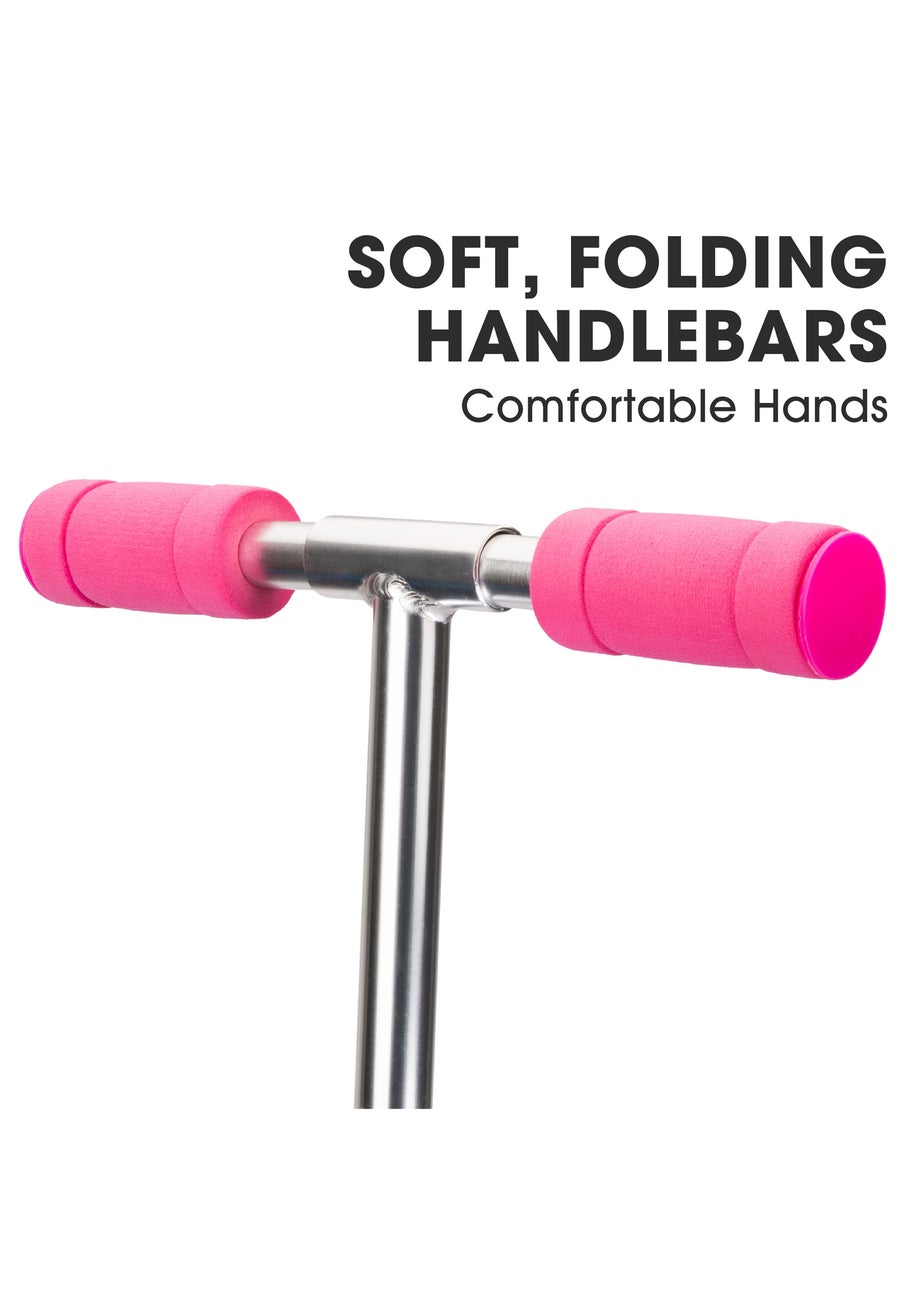 Xootz Folding Scooter LED Wheels