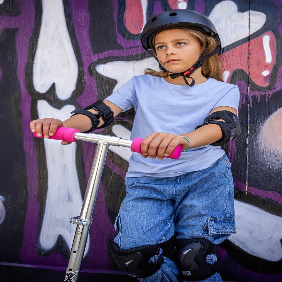 Xootz Folding Scooter LED Wheels