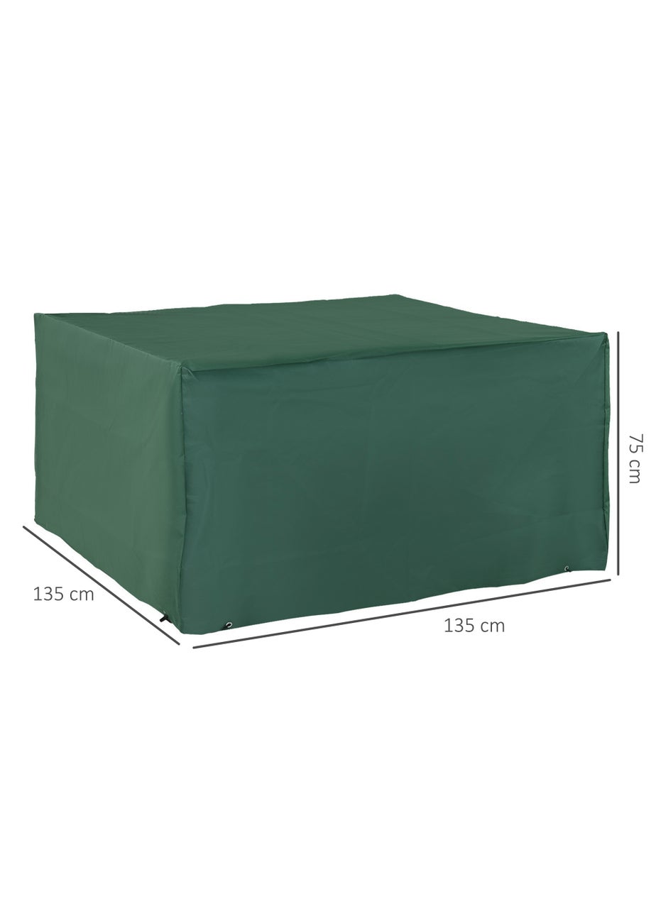 Outsunny 600D Oxford Patio Set Cover Outdoor Garden Rattan Furniture Protection Cover Protector