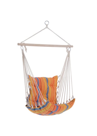 Outsunny Outdoor Hammock Swing Seat with Soft Padded Seat & Backrest