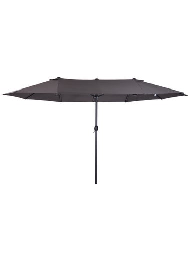 Outsunny Double-Sided Garden Parasol (4.6m) - NO BASE