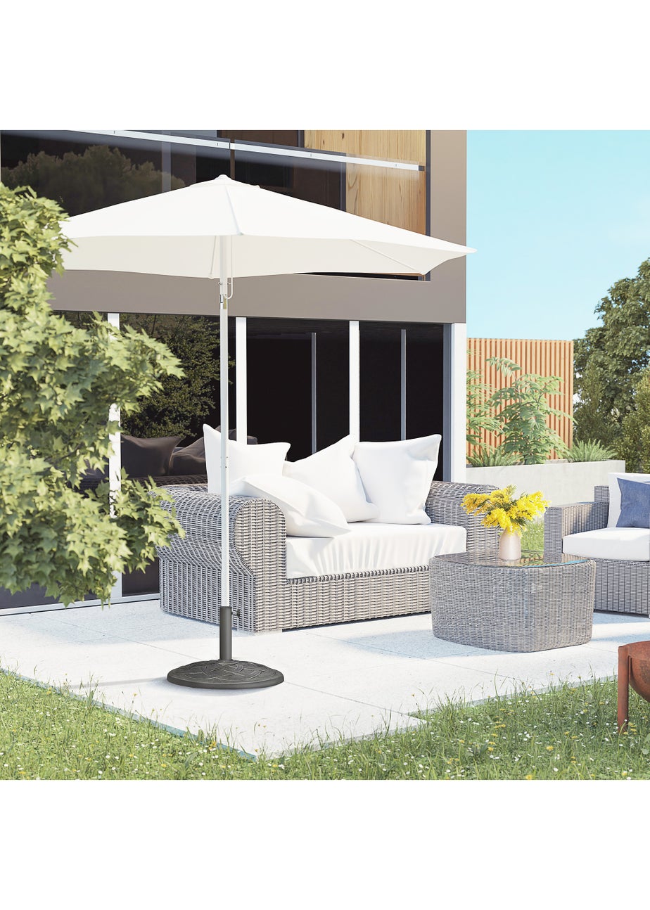 Outsunny Resin Umbrella Base (54.5 x 33cm)