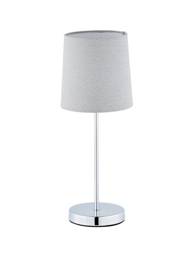BHS Grey Touch Stick Table Lamp (40cm x 15cm x 15cm)