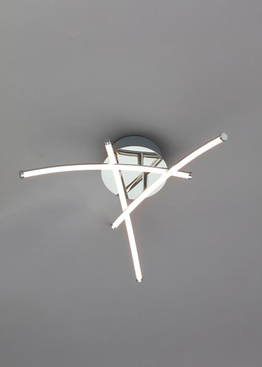 Inlight LED 3 Arm Flush Light (14cm x 36.5cm)
