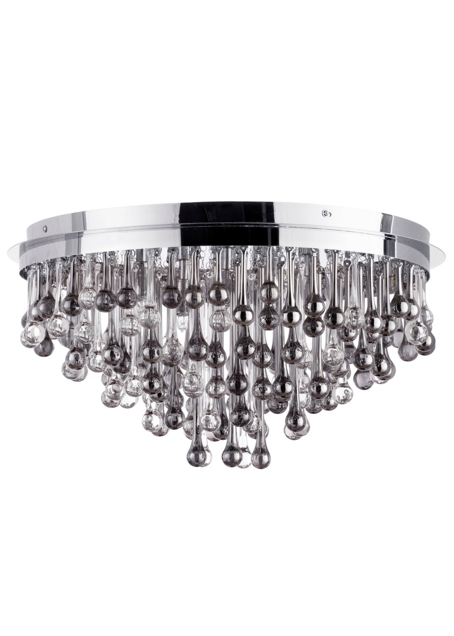 Inlight Teardrop Flush Ceiling Light (51cm x 51cm x 26cm)