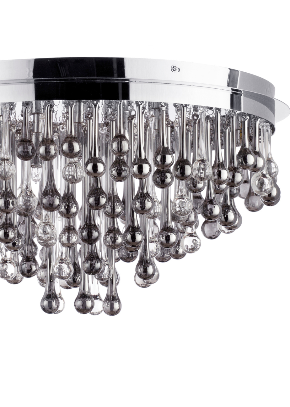 Inlight Teardrop Flush Ceiling Light (51cm x 51cm x 26cm)