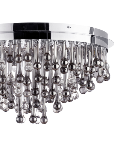 Inlight Teardrop Flush Ceiling Light (51cm x 51cm x 26cm)
