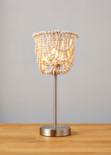 Inlight Beaded Table Lamp (40cm x 18cm x 18cm)