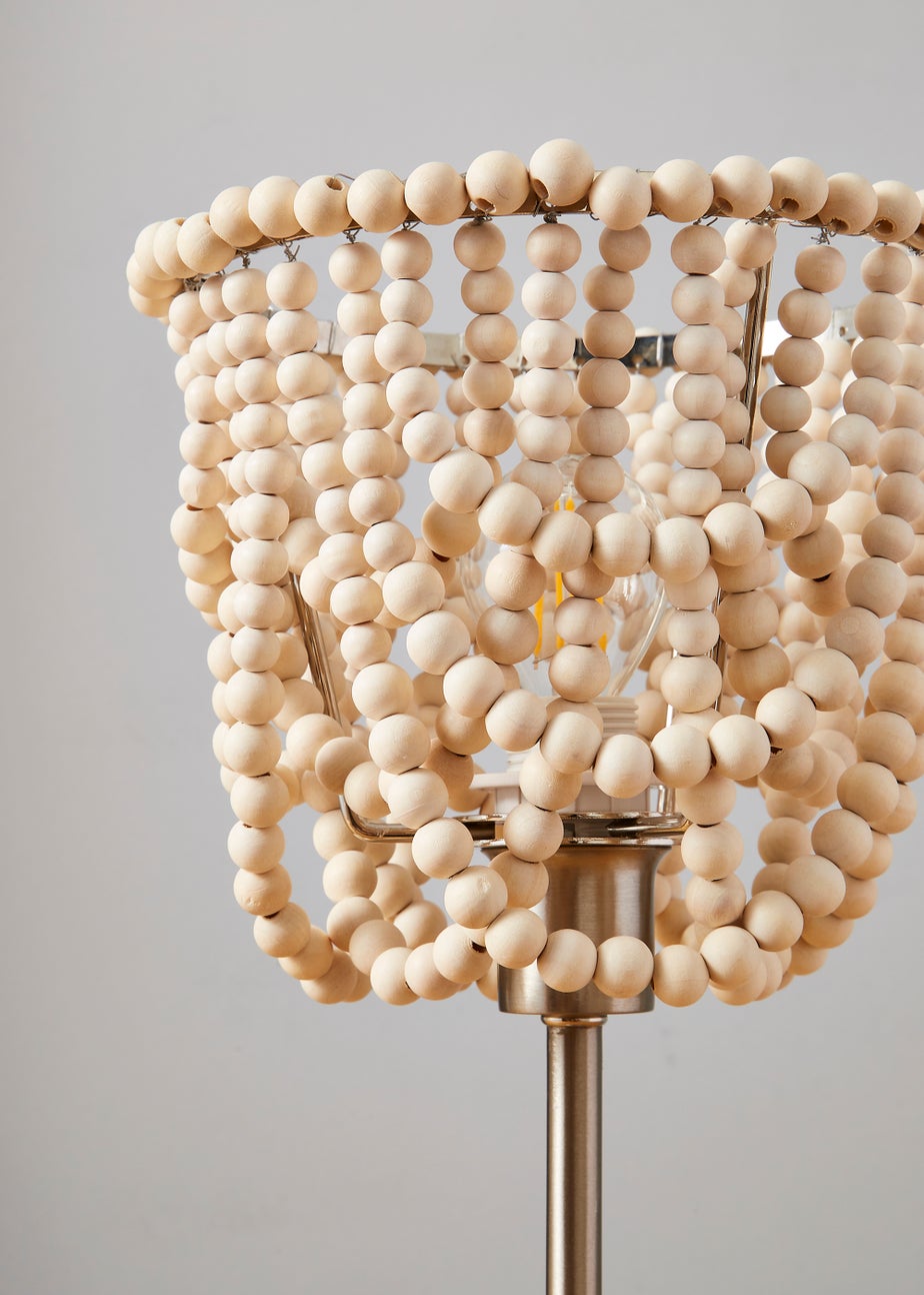 Inlight Beaded Table Lamp (40cm x 18cm x 18cm)