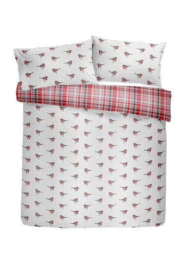 Fusion Christmas Robin Duvet Cover