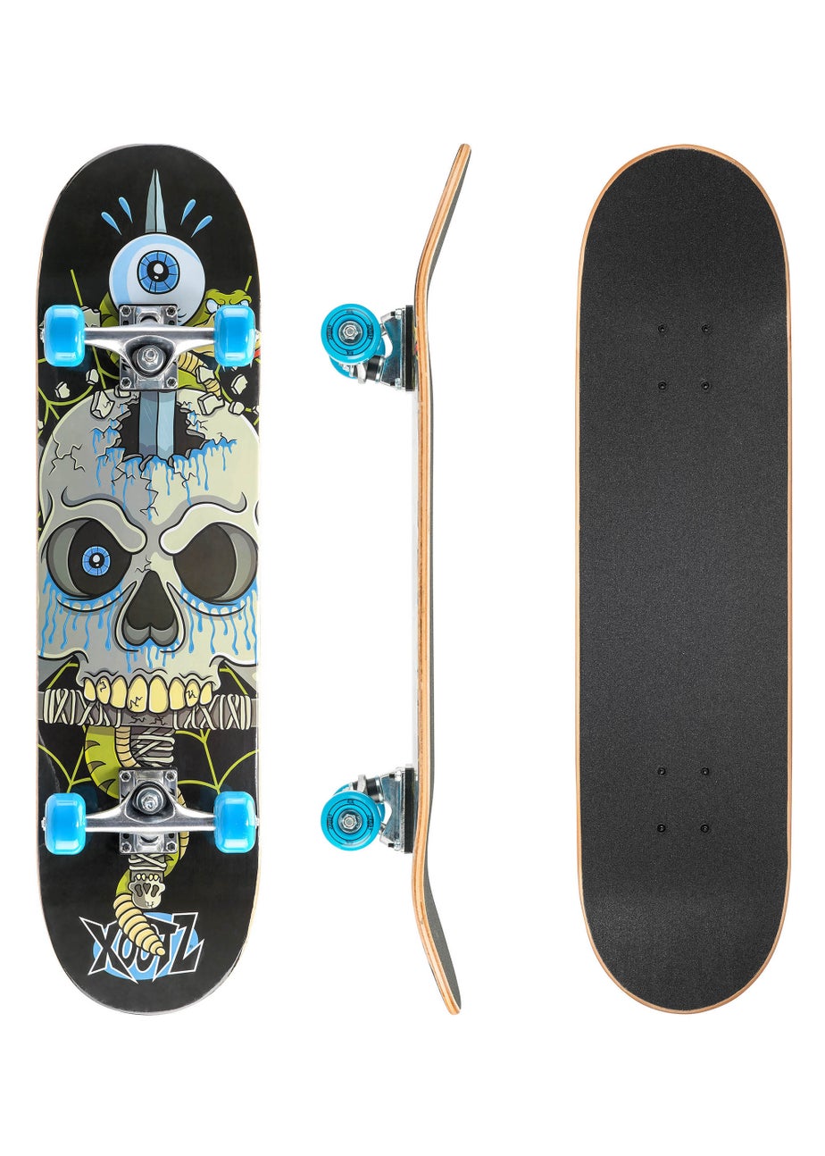 Xootz Snake Skull Skateboard