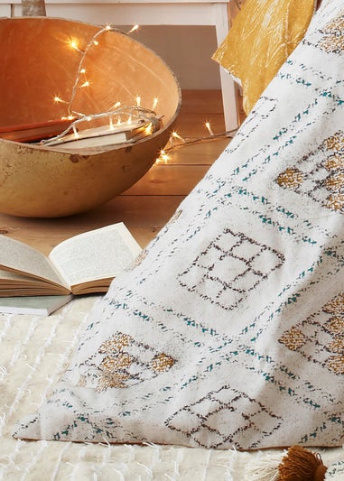 furn. Atlas Global 100% Brushed Cotton Duvet Cover Set