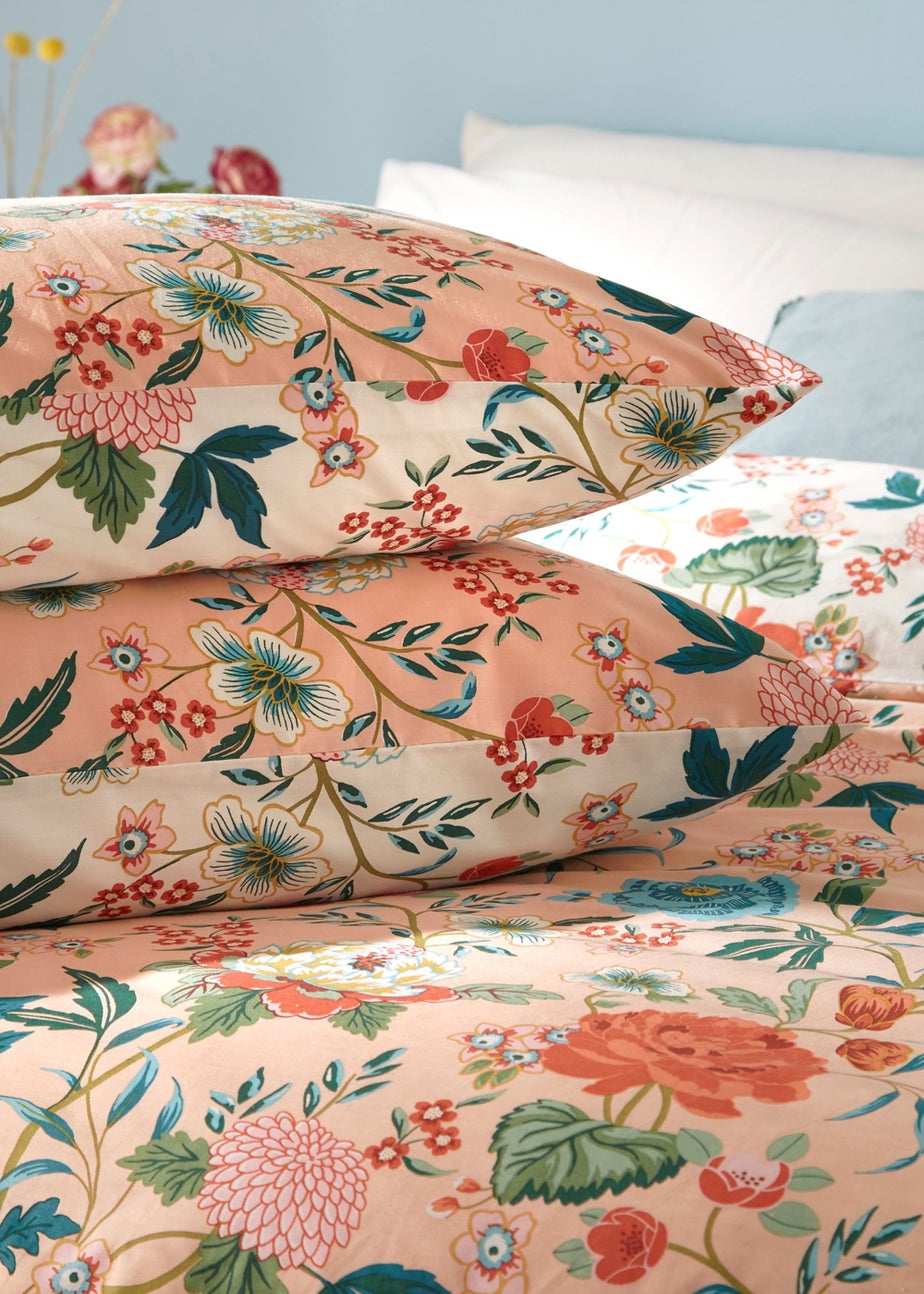 furn. Azalea Floral Duvet Cover Set