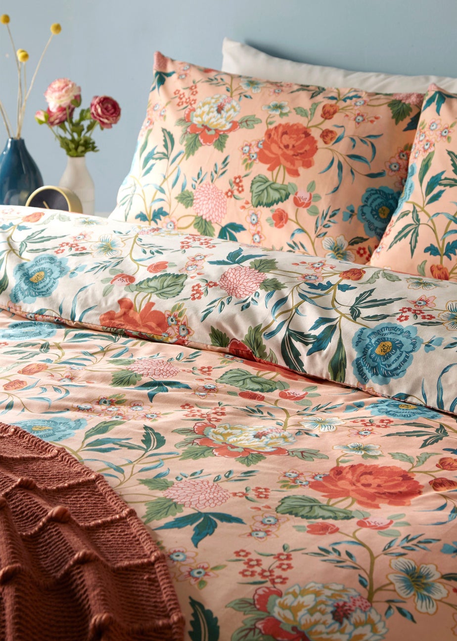 furn. Azalea Floral Duvet Cover Set