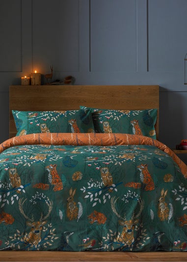 furn. Forest Fauna Woodland Duvet Cover Set