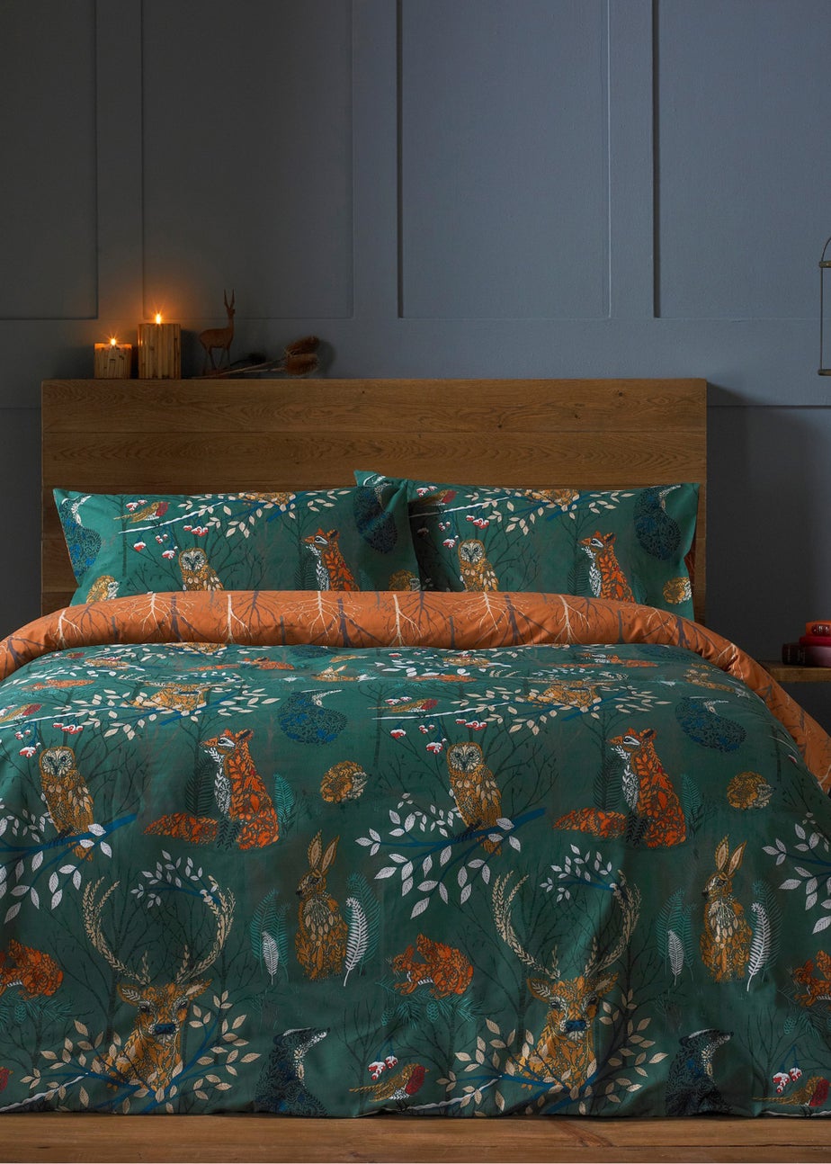 furn. Forest Fauna Woodland Duvet Cover Set