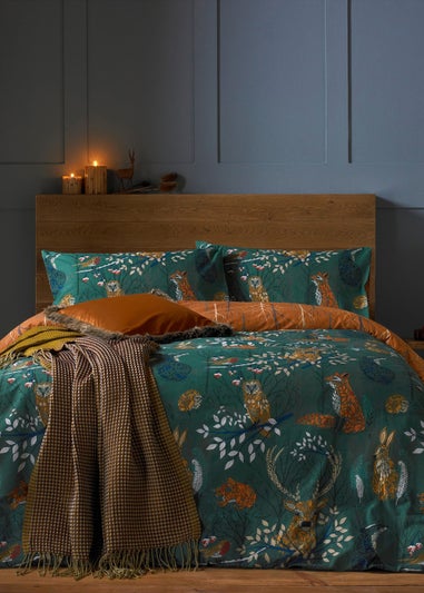 furn. Forest Fauna Woodland Duvet Cover Set