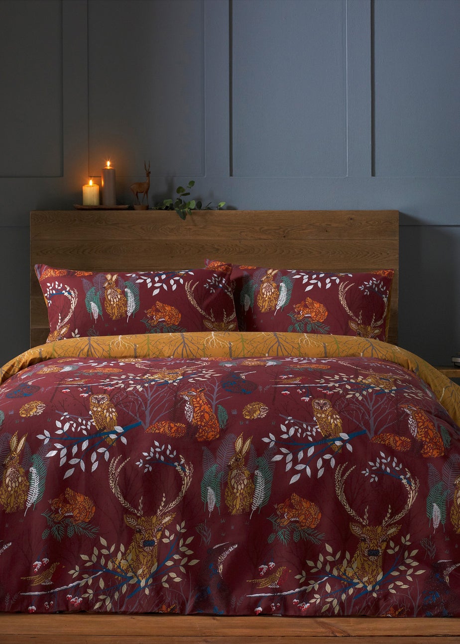 furn. Forest Fauna Woodland Duvet Cover Set