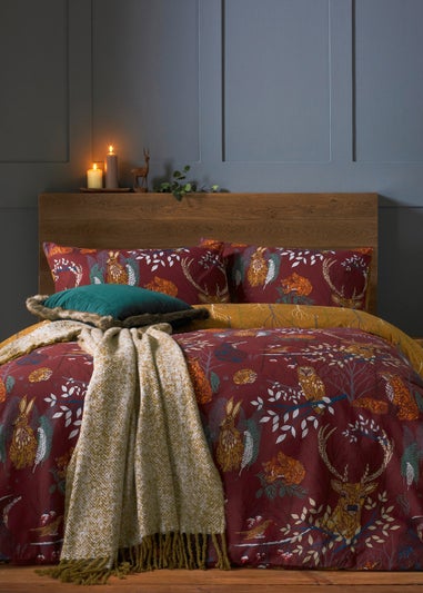 furn. Forest Fauna Woodland Duvet Cover Set