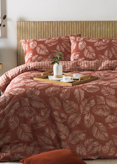 furn. Japandi Leaf Duvet Cover