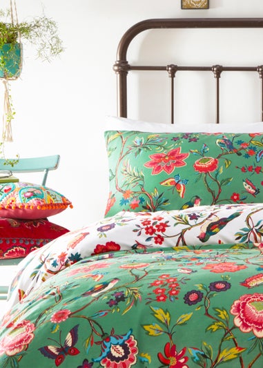 furn. Pomelo Tropical Floral Duvet Cover Set