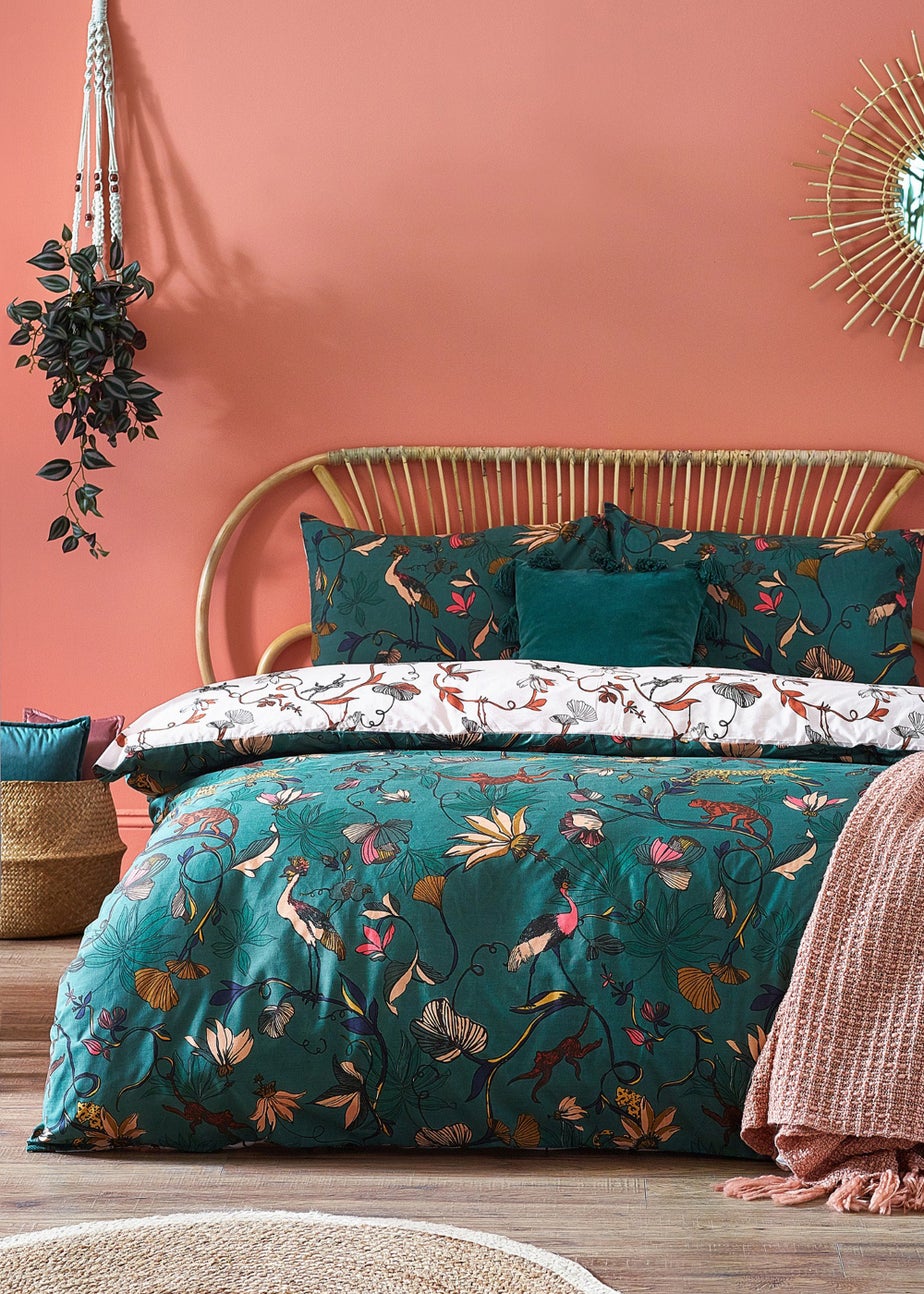 furn. Wildlings Tropical Duvet Cover