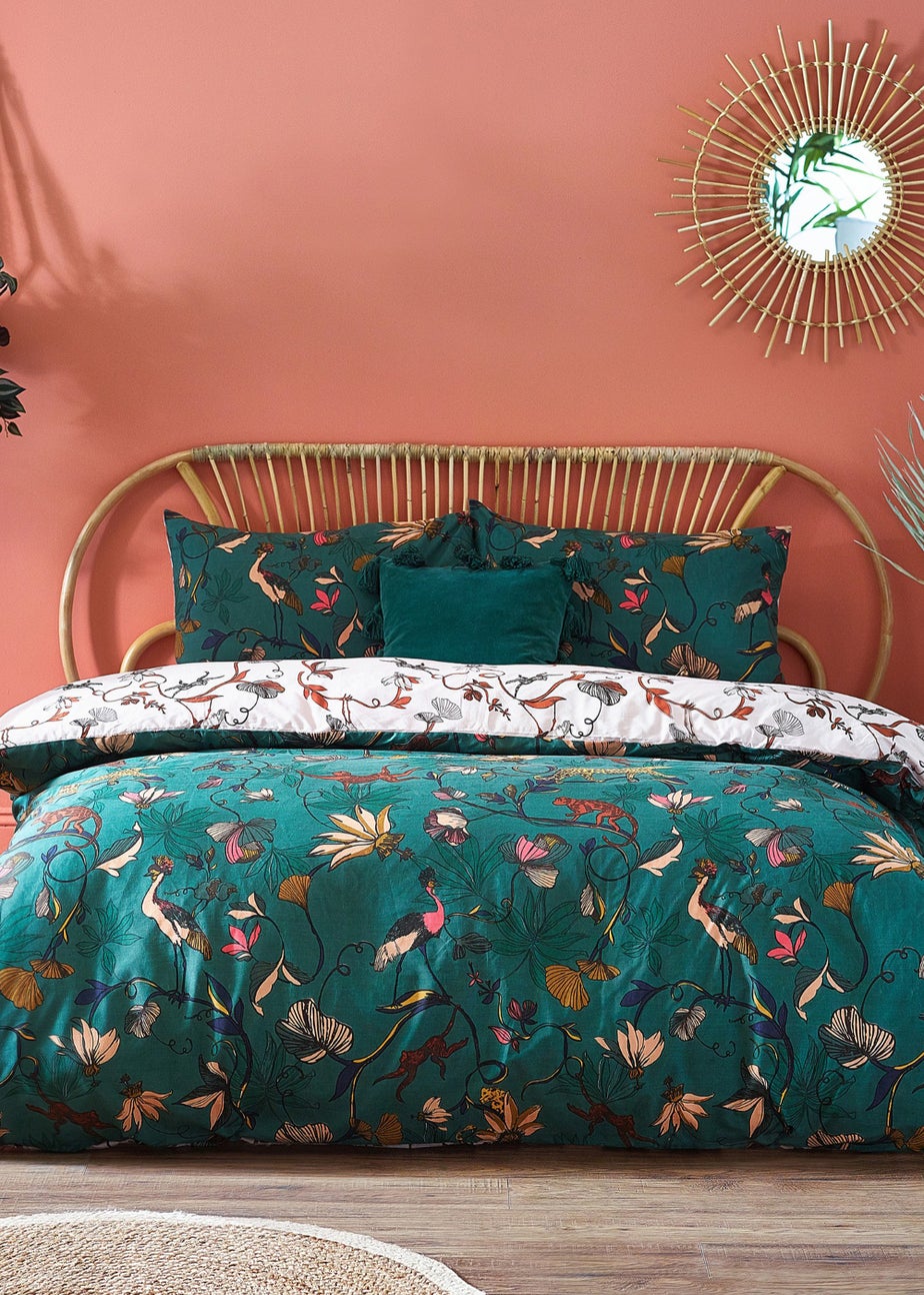 furn. Wildlings Tropical Duvet Cover