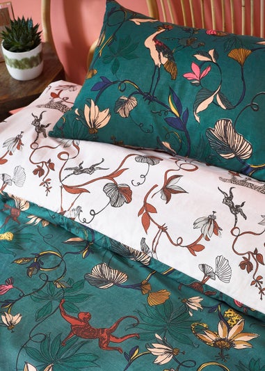 furn. Wildlings Tropical Duvet Cover